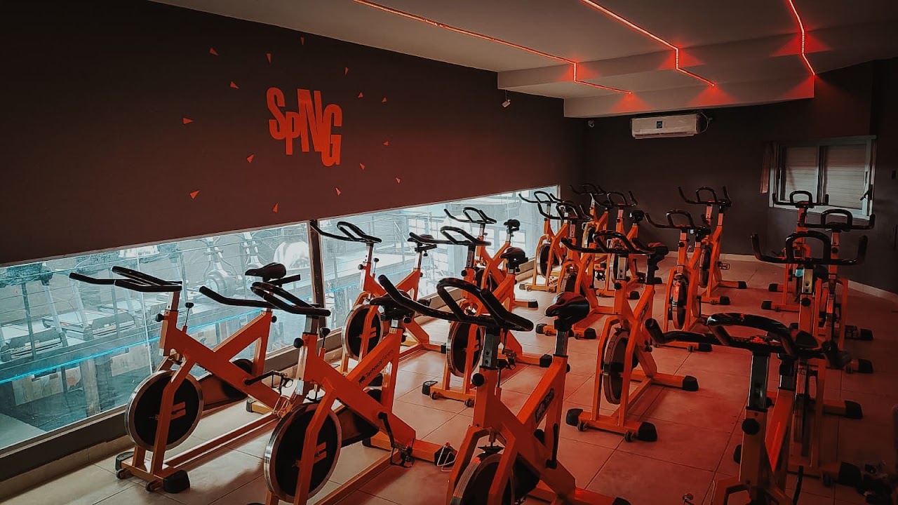 Zona de cardio de El Galpón Gym